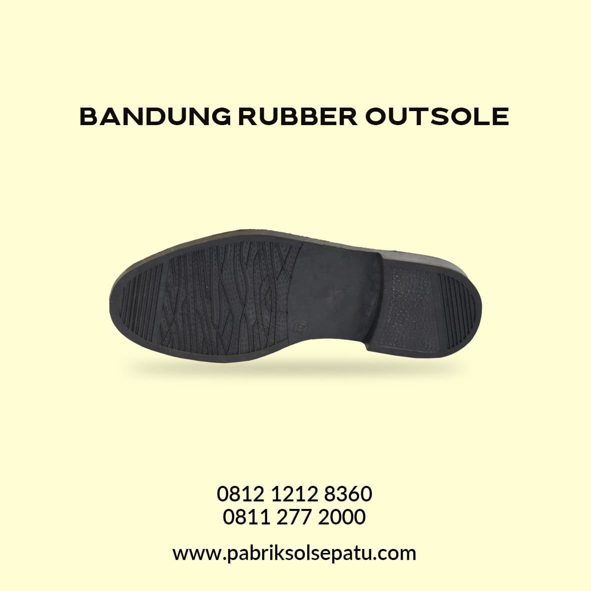 sol sepatu karet 242